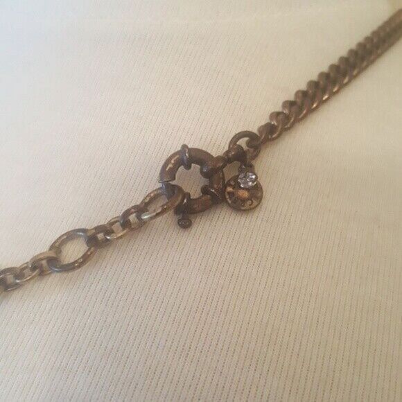 J CREW Purple and Rhinestone Statement Necklace - Picture 2 of 2